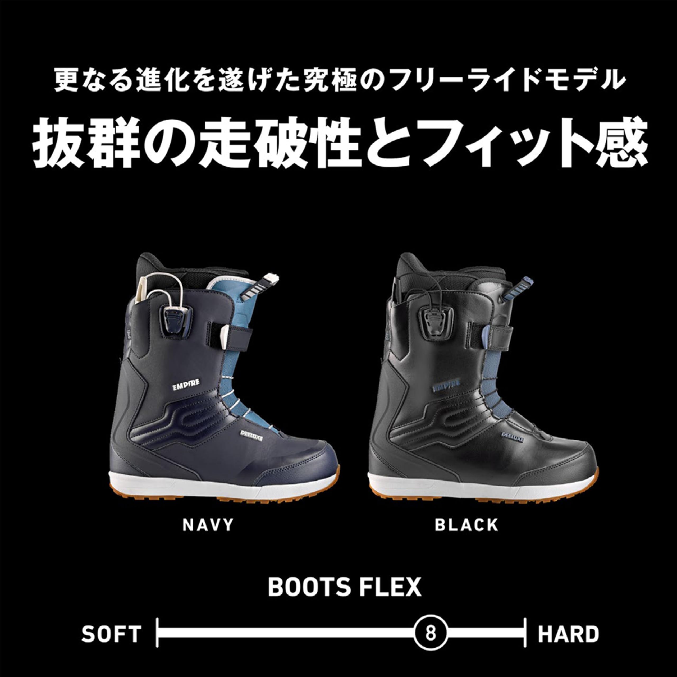 Amazon.co.jp: DEELUXE Snowboard Boots 24 EMPIRE CTF Empire 572312